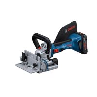 Bosch GFF 18V-22 Professional Biscuit Joiner – Cordless Wood Joinery Tool for Precision Slot Cutting, Furniture Making, Carpentry, and Professional Woodworking Tasks